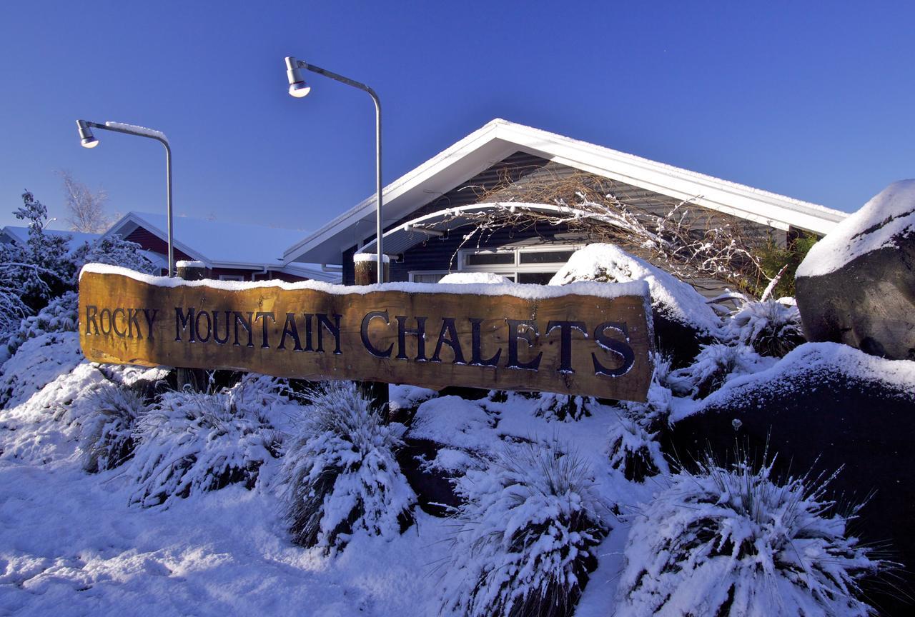 Rocky Mountain Chalets Ohakune Exteriör bild